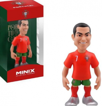 8436605118031 Cristiano Ronaldo CR7 - Portugal - Figurine Minix 12cm